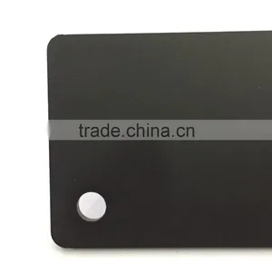 Perspex Single Sided Frosted Sheet 3mm Black thumbnail-1