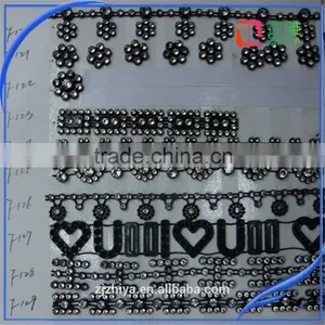 Factory Wholesale 10yards Rhinestone Glass Crystal Cup Chain thumbnail-1