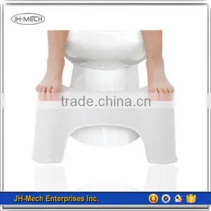Best Selling White Plastic Original Bathroom Toilet Stool thumbnail-1