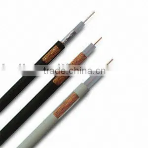 RG59 Coaxial Cable With Messenger(Coaxial Cable With Messenger,RG59 Cable),used for Low-power Video and RF Signal Connections thumbnail-1