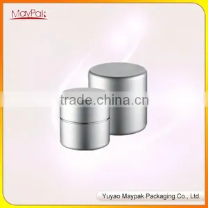 China Wholesale 5g 15g 30g 50g Aluminum Cream Jar for Cosmetic Packaging thumbnail-1