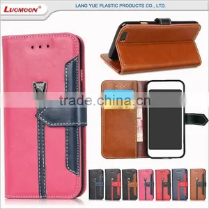Business Mobile Phone Leather Case for Iphone 5 6 7 s Plus thumbnail-1