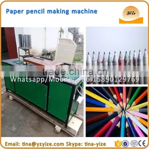 Industrial Automatic Waste Paper Pencil Making Machine / Recycled Paper Pencil Manufacturing Machine thumbnail-6