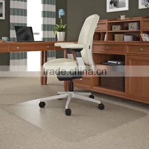 600x 2700 mm Office Chair Floor Protector Non Studded T Shape Unbreakable thumbnail-1