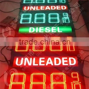 Led Gasoline Price Sign With Diesel,unleaded,high Quality!!! thumbnail-3