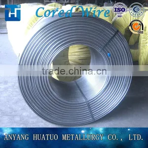 High Quality Cored Wire/Carbon/C Cored Wire China thumbnail-1