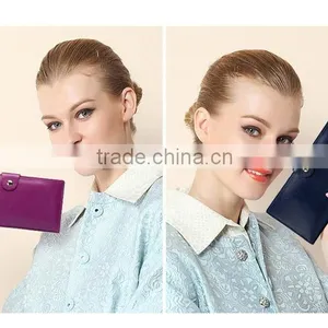 Hot Sale Fashion Women Leather Card Holder Multiple Wallet Custom Dollar Wallet thumbnail-3