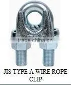 JIS TYPE A GALV MALLEABLE WIRE ROPE CLIPS thumbnail-1