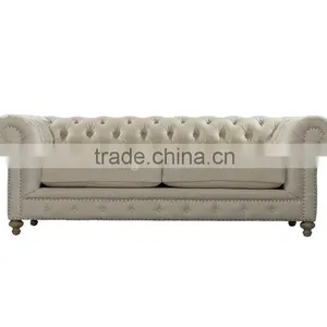 French Style Chesterfields Sofa thumbnail-1