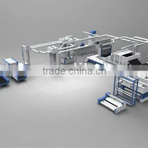 Needle Punching Nonwoven Geotextile Production Line thumbnail-1