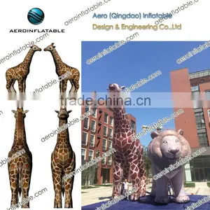 Inflatable Simulation Giraffe Animal for Advertising thumbnail-5