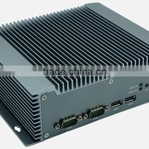 X86 Embedded Fanless Box PC Intel 1037U Dual-core CPU MINI Computer thumbnail-4