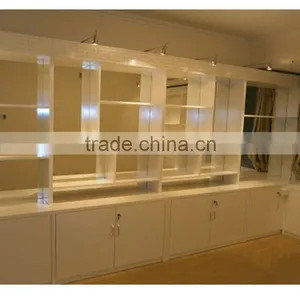 Custom Lucury Showcase Of ClothShop Counter Table Design thumbnail-6