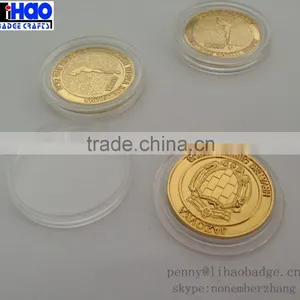 Manufactory Production Custom Gold and Silver Metal Coins thumbnail-2