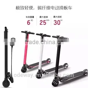 World Lightest 250W Folding Mini Electric Scooter With Lithium Battery thumbnail-1