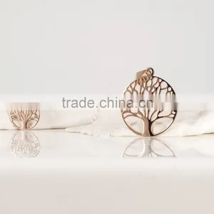 Hotselling Custom Size Tree of Life Pendant Tree of Life Charms thumbnail-6