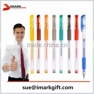 Colorful Gel Pen With Rubber Gripper Professional Rainbow Color Gel Ink Pen thumbnail-1