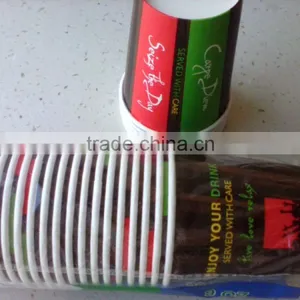 CIQ Certification Food Grade Single Wall Paper Cups With 8 oz Size thumbnail-2