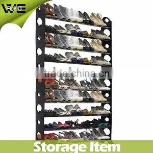 Ladies Shoe Rack Stackable Storage Shelves With 4 and 10 Tiers( FH-SR00611) thumbnail-1