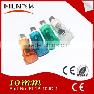 Manufacture Plastic Light Panel Holder for Lighting Accessories Red 220v Led Indicator Bulb thumbnail-6