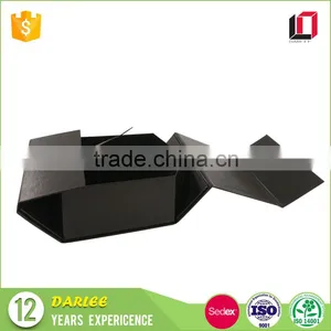 Professional OEM Cardboard Paper Luxury Magnet Closure Folding Gift Box With Flip Lid thumbnail-1