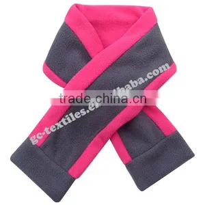 Wholesale China Manufacture Supplier Hot New Product Fashion Baby Women Splicing Double Fleece Scarf thumbnail-4
