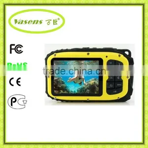 High Quality Mini Digital Camera 10m Waterproof Anti-shock 2.7 TFT 8x Zoom Smile Capture Video Camcorder Sport Camera thumbnail-2