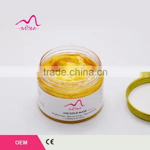 Wholesale Beauty Products Peel off Hyaluronic Acid Facial Mask Face Mask 24k Gold Mask thumbnail-2