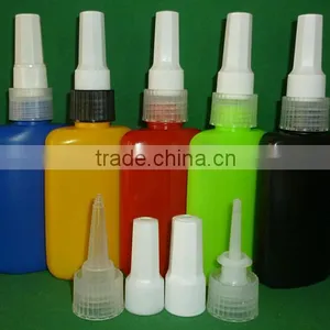 25ml Plastic LDPE Anaerobic&UV Adhesive Blue/red/black Glue Dropper Bottle thumbnail-2