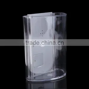 Plastic Transparent Multifunctional Pen Holder Calendar Timer Thermometer Clock thumbnail-2
