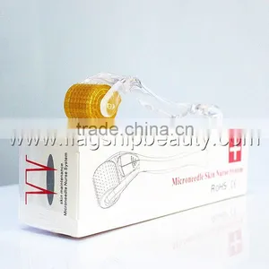 2016 Flagship ! Titanium Alloy Derma Roller Skin Roller Body Face Massage Roller thumbnail-3