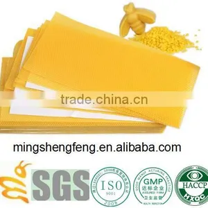 2016 Pure Beeswax Foundation Sheet Bee Wax Sheet for Sale Plastic Beeswax Comb Foundation thumbnail-5