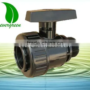 PVC Male Union Ball Valve Irrigation Valve thumbnail-1