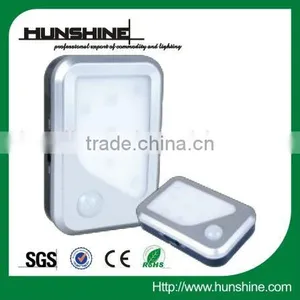 Rectangle 8led Automatic Room Light Sensor With PIR+CDS thumbnail-1