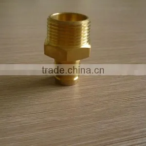 3/4 American Standard Brass Connector ,male Thread to Hose Barb Connector thumbnail-2