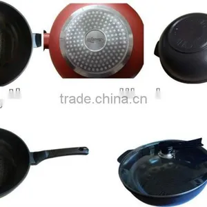 3D Ceramic Alu Frying Pan TV Shopping Cookware thumbnail-1