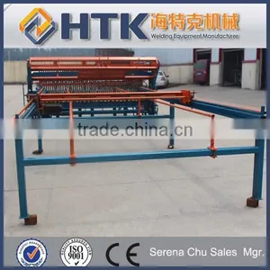 PLC Controller Auto Welding Wire Mesh Fence Panel Machine thumbnail-2