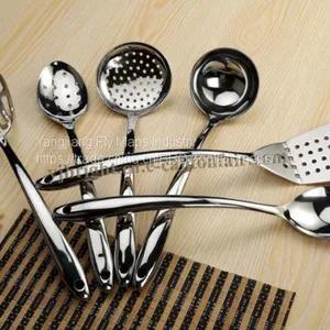 304 High Quality Stainless Steel Kitchen Utensil Set thumbnail-2