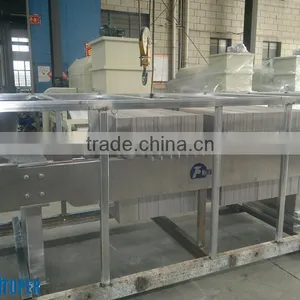 Food Industry Sludge Treatment Plant of Stainless Steel Material Plate and Frame Filter Press thumbnail-1