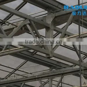 BLD Large Multi-span Plastic Film Greenhouse and Galvanized Steel Frame Greenhouse Kit thumbnail-1