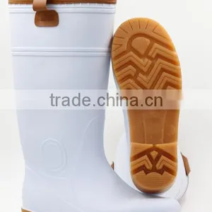Work Shoes With Fur Lining, Pvc Safety Boots for Men and Women ,PVC Rain Boots thumbnail-2
