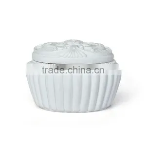 Beautiful White Resin Jewelry Box thumbnail-4