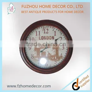 Luxury Wall Mounted Clock Made From MDF With Beautiful Printing Paper thumbnail-5