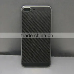 100% Real Carbon Fiber Cover Matte Black Back Housing for IPhone 7 Plus thumbnail-1