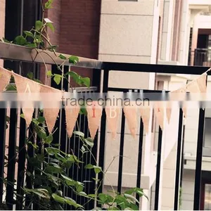 Happy Birthday Decorative Jute Flag Banner thumbnail-6