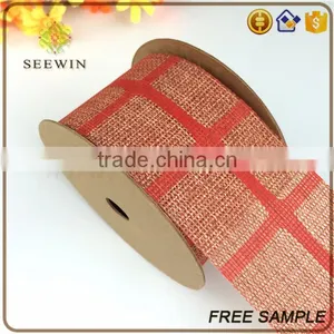 2017 Cheap Wedding Dcorative Wholesale Grosgrain Ribbon With Mesh Fabric thumbnail-2