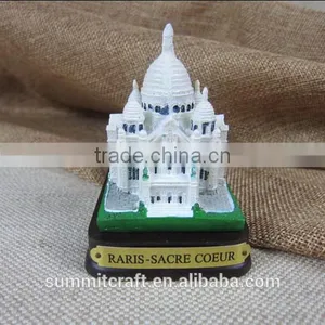 Resin Building Model Paris Sacre Coeur Germany Paris Souvenir thumbnail-1