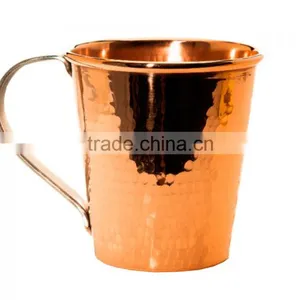 Hammered Copper Beer Mug thumbnail-6