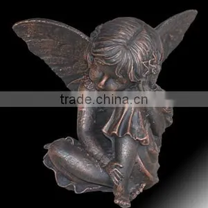 Cast Iron Famous Angel Statue thumbnail-1