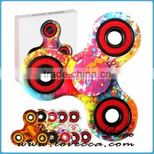 Made in China Wholesale Hot Selling Kid Adult Colorful ABS Metal Hand Finger Toy Fidget Spinner thumbnail-1